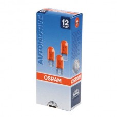 2827 ORANGE  W5W 12v 5w  W2,1x9,5D OSRAM автолампа б/ц